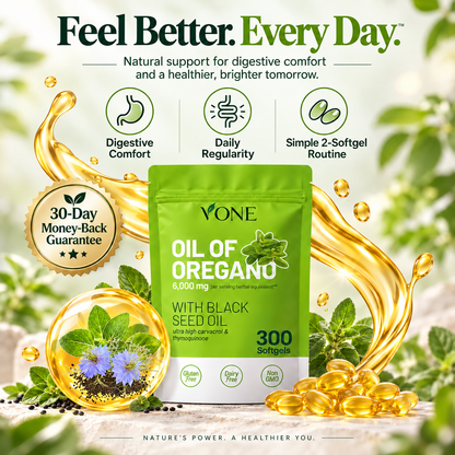 VONE Oregano + Black Seed Oil